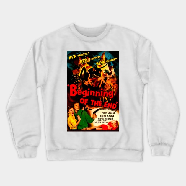 Beginning of the End (1957) Crewneck Sweatshirt by FilmCave